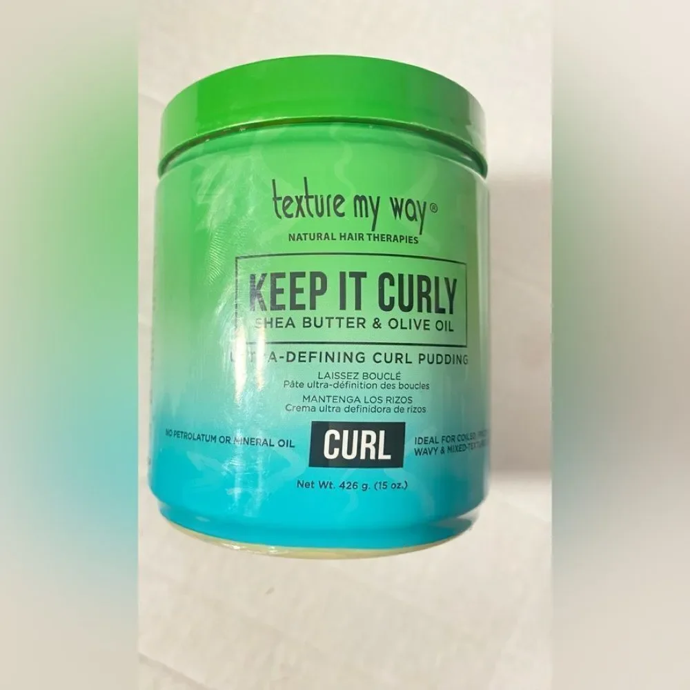 🛍️ Natural Hair Therapies Keep It Curly Ultra-Defining Hair Curl Pudding,...